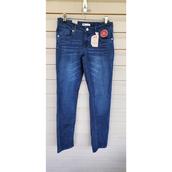 Girls Levi's 711 Skinny Medium Wash Jeans Size 16 - Picture 1 of 6